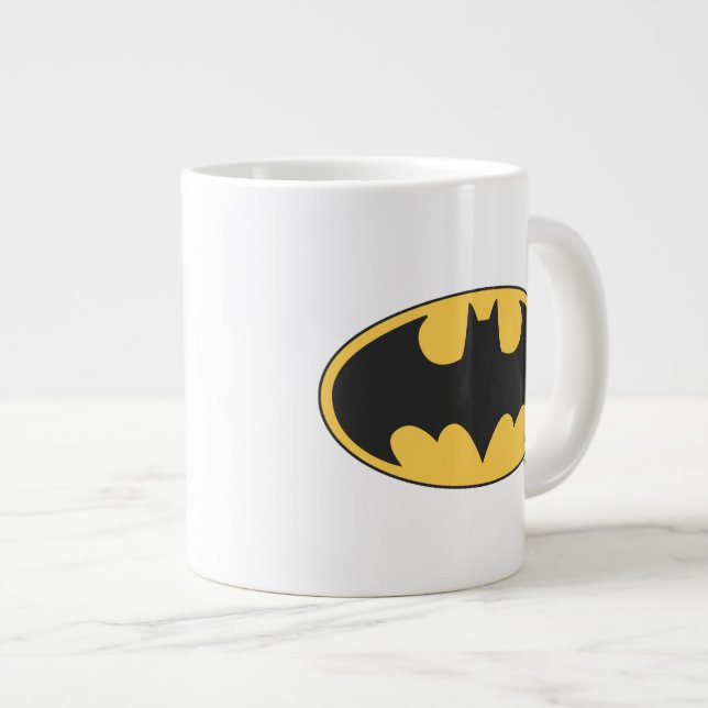 Grande Tasse Symbole Batman | Logo ovale (Devant droit)