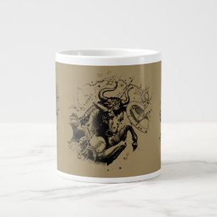 Grande Tasse Symbole de Taurus Constellation Hevelius circa 169