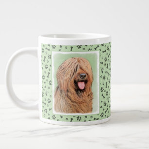 Grande Tasse Tableau de bord - Joli art original chien