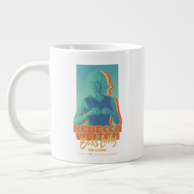 Grande Tasse Ted Lasso | Rebecca Welton Boss Lady Graphic (Gauche)