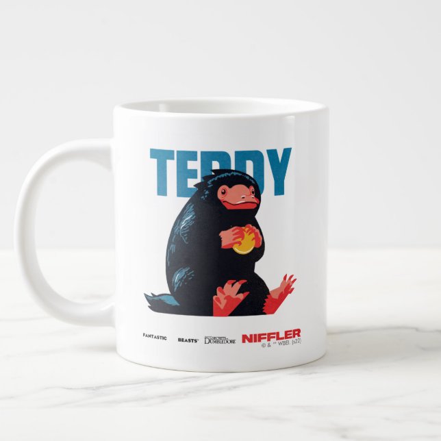 Grande Tasse Teddy Vintage Graphic (Gauche)