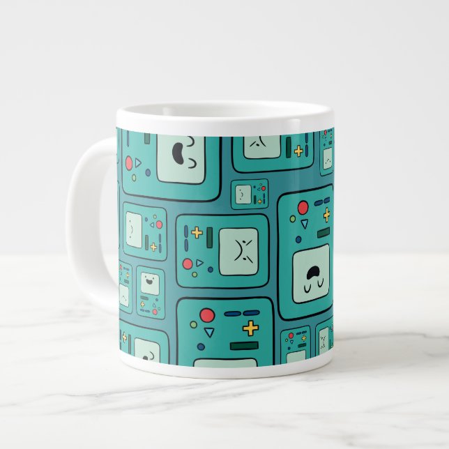 Grande Tasse Temps d'aventure | Motif BMO (Devant gauche)