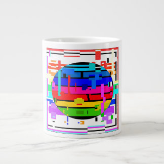 Grande Tasse Terriers d'ARRANGEMENT de RAINBOWED OU de SOLEIL