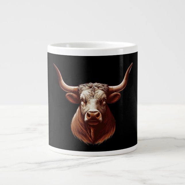 Grande Tasse Texas Longhorn (Devant)