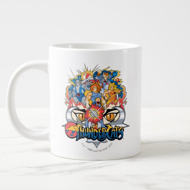Grande Tasse ThunderCats | Firey Group Graphic (Gauche)