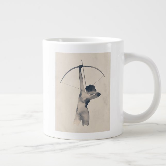 Grande Tasse Tir aquarelle (Droite)