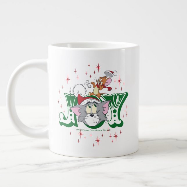 Grande Tasse Tom et Jerry Holiday Joy (Gauche)