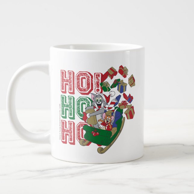 Grande Tasse Tom et Jerry livrent des cadeaux dans un hangar (Gauche)
