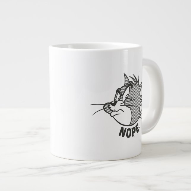 Grande Tasse Tom Et Jerry | Tom Dit Non (Devant droit)