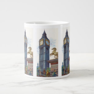 Grande Tasse Tour de l'horloge Big Ben au Palais de Westminster