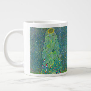 Grande Tasse Tournesol de Klimt, Fleurs Vintages Art Nouveau