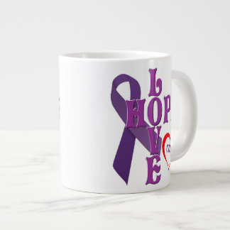 Grande Tasse Traitement d'espoir d'amour