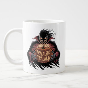 Grande Tasse Tralalero Tralala Vampire Citrouille Halloween