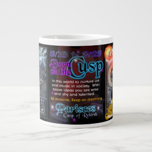 Grande Tasse Tranchant de zodiaque de Bélier de Poissons par