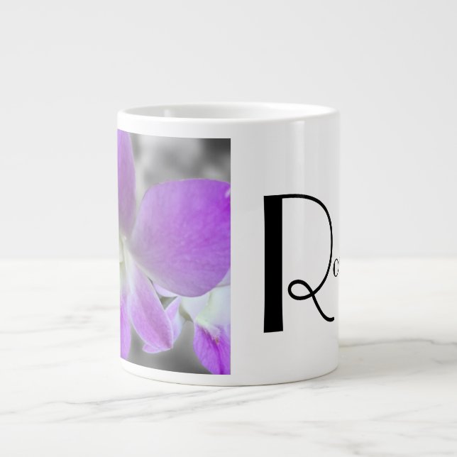 Grande Tasse Très grande boîte de café photo personnalisée (Devant)