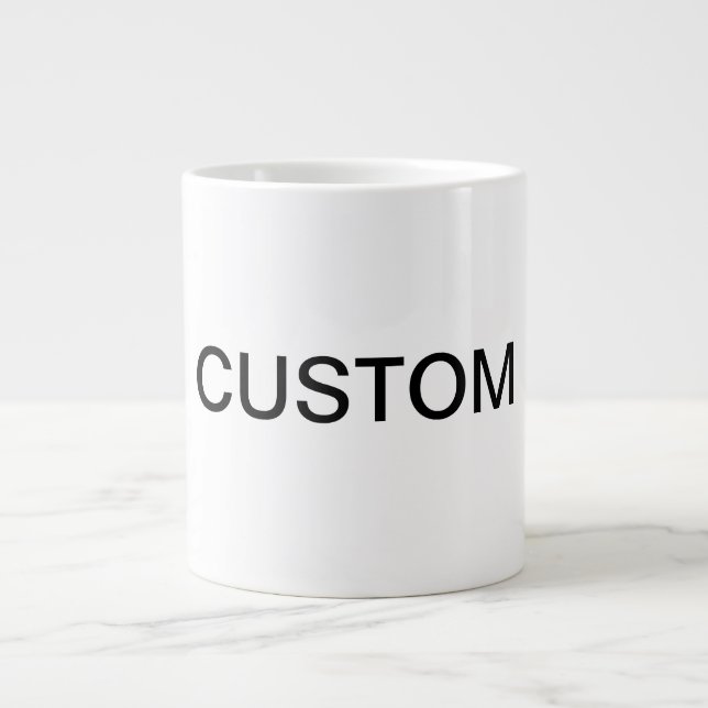 Grande Tasse très grande taille (Devant)