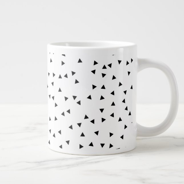Grande Tasse Triangle de style scandinave Motif (Droite)