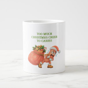 Grande Tasse Trop de joie de Noël à porter ! Salami