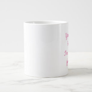 Grande Tasse Trop joli pour la coquine en prison