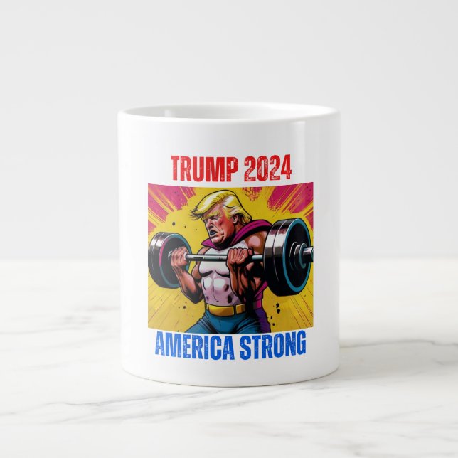 GRANDE TASSE TRUMP 2024 AMÉRIQUE FORTE (Devant)