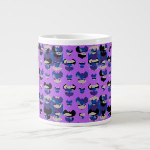 Grande Tasse Tulipe de Flamme Céleste Contenue