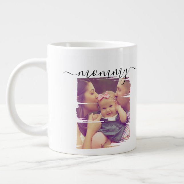 Grande Tasse Typographie personnalisée (Gauche)
