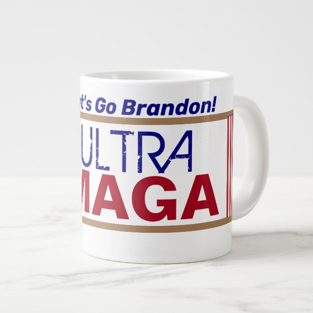 Grande Tasse Ultra Maga Let's Go Brandon (Devant droit)