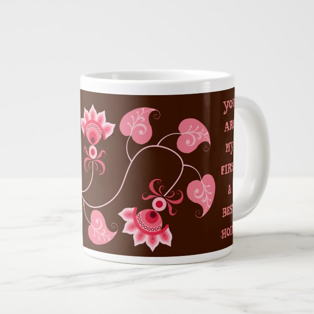 GRANDE TASSE UN CADEAU D'AMOUR POUR PETITE AMIE, FEMME, MARI (Devant droit)