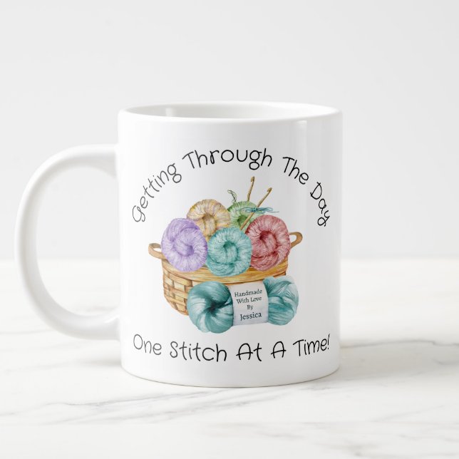Grande Tasse Un Épingle À La Fois Boug De Café Géant Personnali (Gauche)