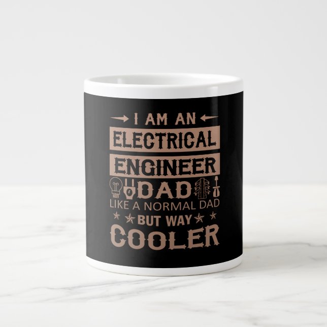 Grande Tasse Un père d'ingénieur électrique (Devant)