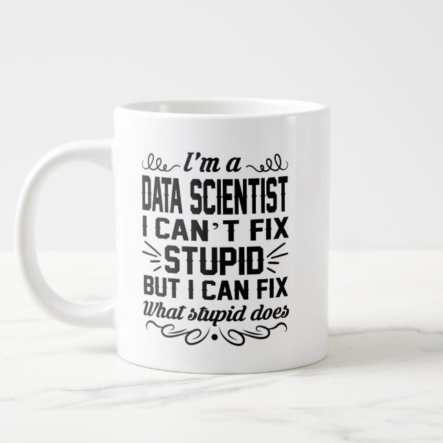 Grande Tasse Un scientifique des données sur la Coupe de Thé au (Gauche)