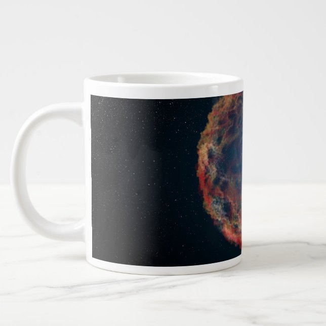 Grande Tasse Une Impression Artiste De Supernova 1993j. (Gauche)