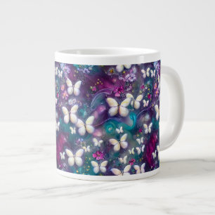Grande Tasse Une série mystique de papillons 5