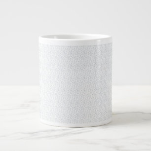 Grande Tasse Une surface entièrement blanche et sans fonctionna