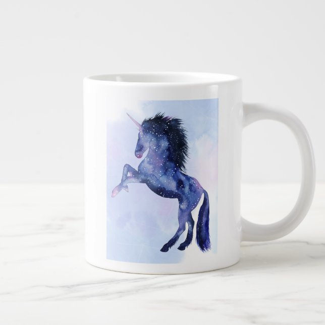 Grande Tasse Univers Unicorne - Cosmique (Droite)
