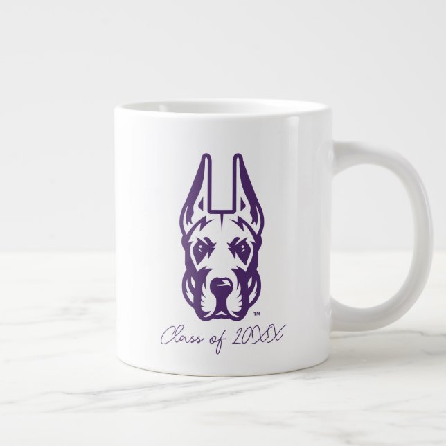 Grande Tasse Université d'Albany Chef de la mascotte Great Dane (Droite)