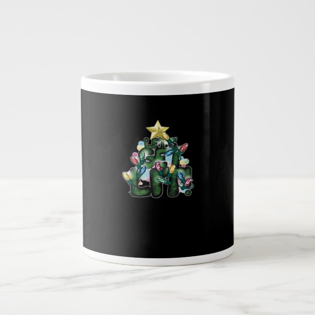 Grande Tasse Vacances - Laissons-nous illuminer cette classique (Devant)