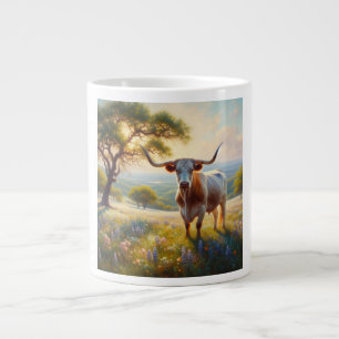 Grande Tasse Vache à landes du printemps du Texas