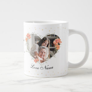 Grande Tasse Valentine Pour Grandchild Heart Wreath