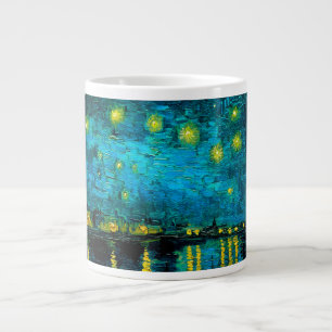 Grande Tasse Van Gogh Nuit étoilée sur le Rhône