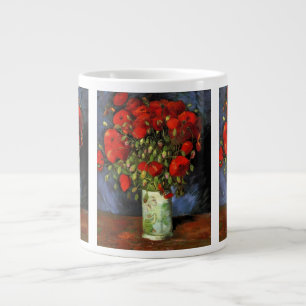 Grande Tasse Vase avec des pavots rouges par Vincent van Gogh