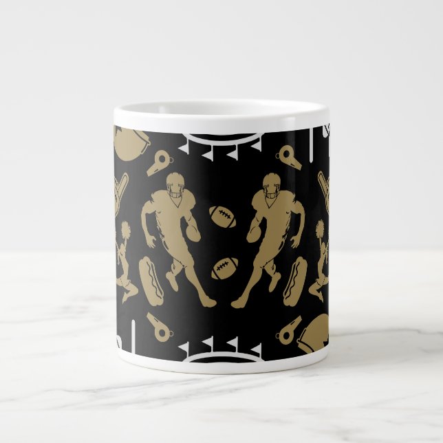 Grande Tasse Ventilateur américain de football (Devant)
