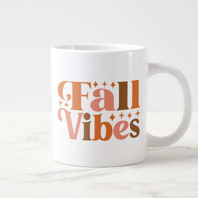Grande Tasse Vibes d'automne (Droite)