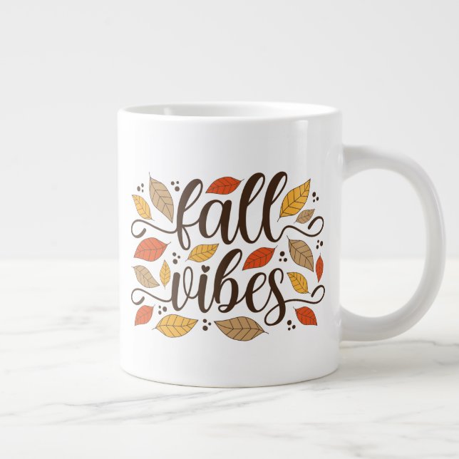Grande Tasse Vibes d'automne (Droite)