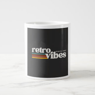 Grande Tasse vibrations rétro