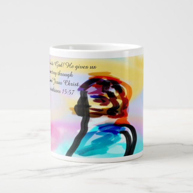 Grande Tasse victoire de jésus (Devant)