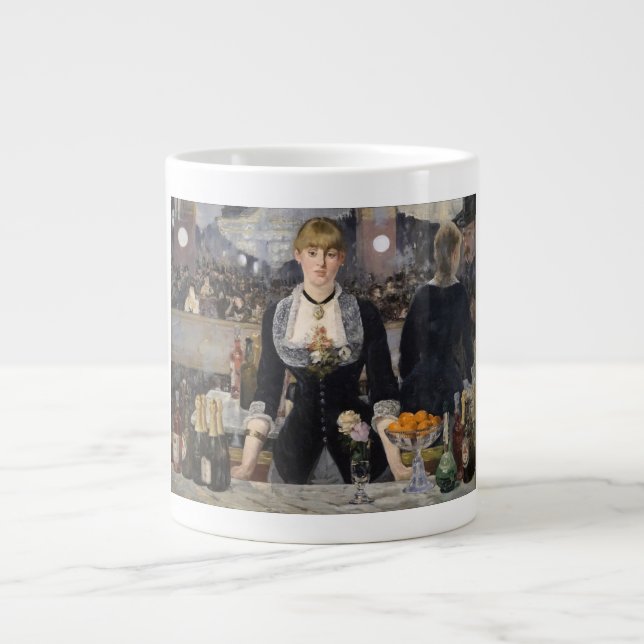 Grande Tasse Victorian Bar Girl à Folies Bergere en France (Devant)