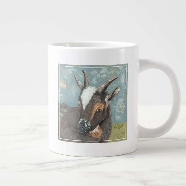 Grande Tasse Vie agricole - Chèvre gris (Droite)