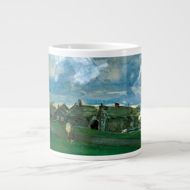 Grande Tasse Village russe Valentin Serov (Devant)