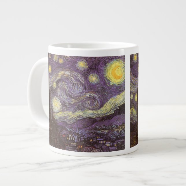 Grande Tasse Vincent van Gogh - Nuit étoilée (Devant gauche)
